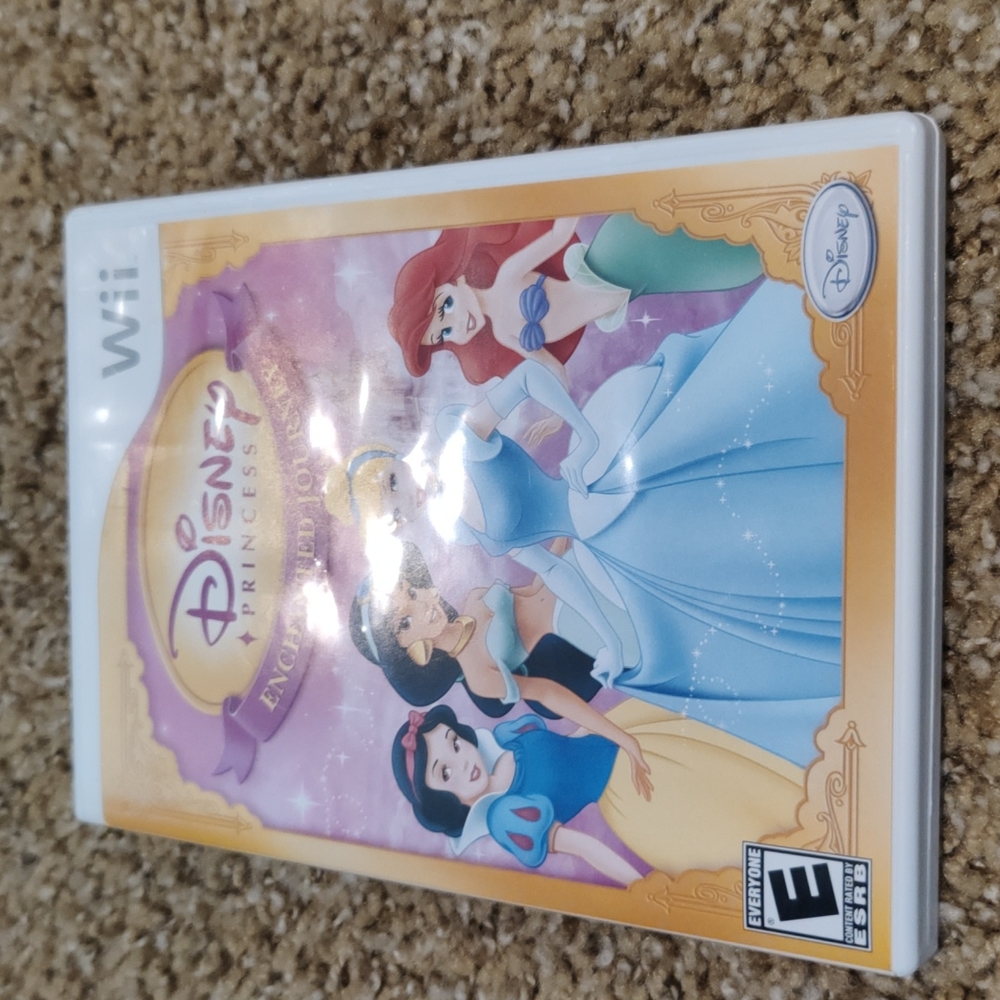 Wii  Disney princess enchanted journey game